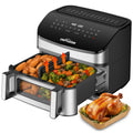 12QT Dual Zone Air Fryer with Viewing Window H865