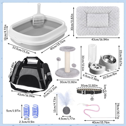 10 Pcs Kitten Starter Kit H80393