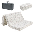 Trifold Pack and Play Mattress 38'' x 26'' x 3'' Memory Foam with Carry Bag H952