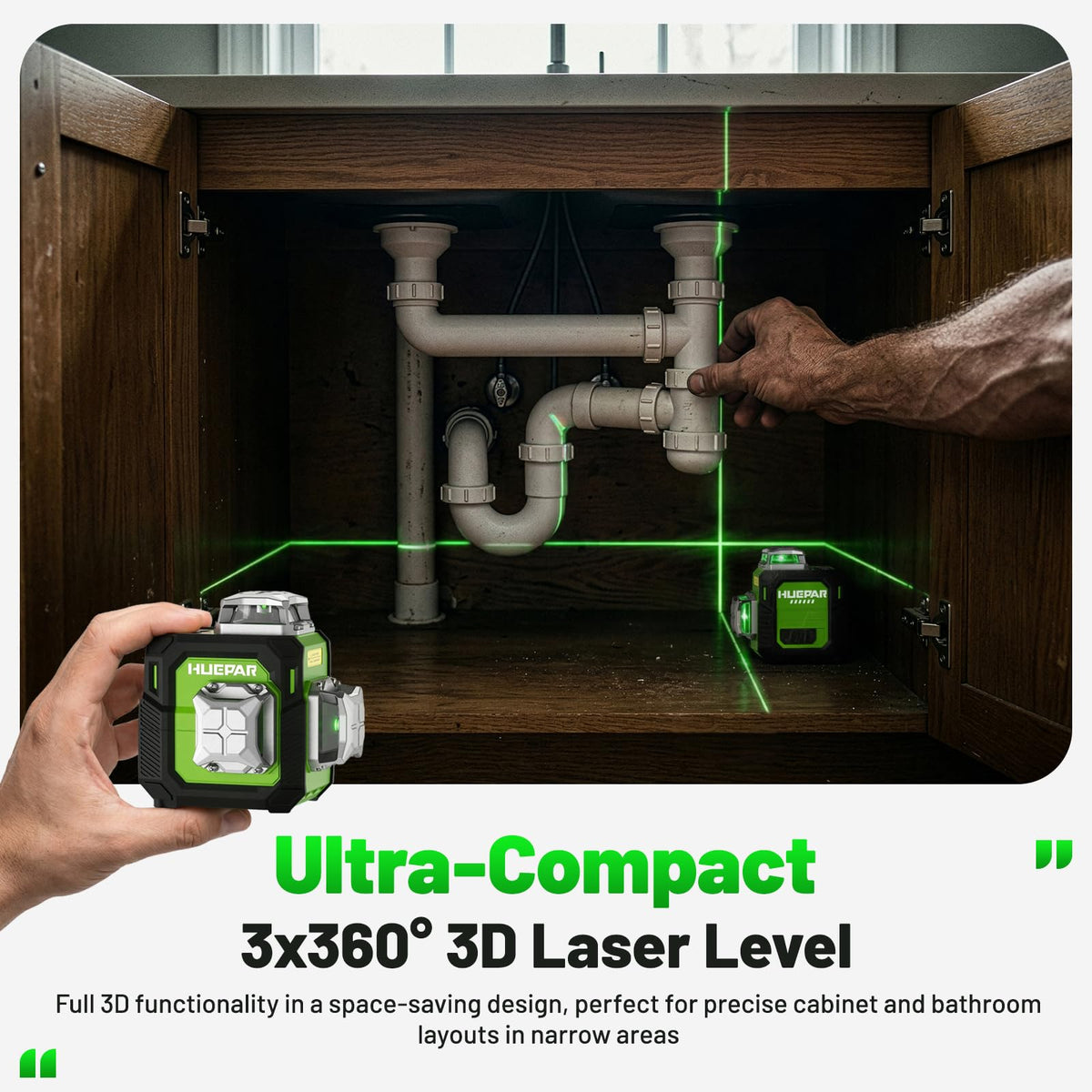3D Laser Level 360° Self Leveling L561