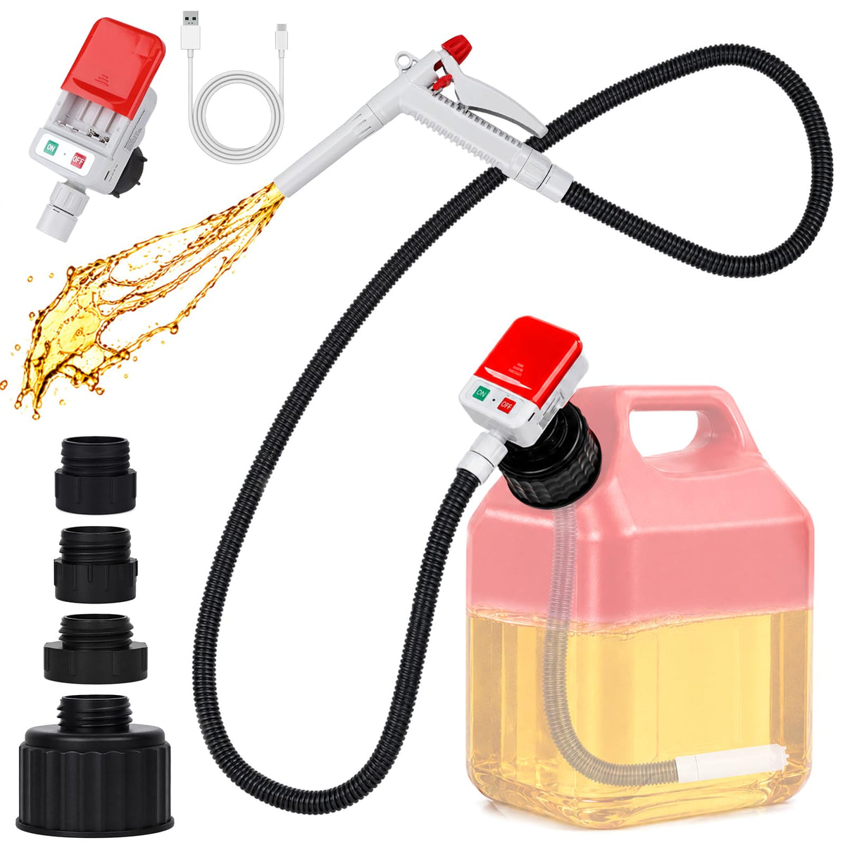 Fuel Transfer Pump with Hand Nozzle I954