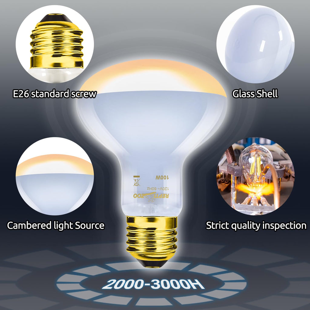 Dual Reptile Light Fixture & 100W Basking Spot Light with 26W UVA UVB Bulb Combo Pack Q8725
