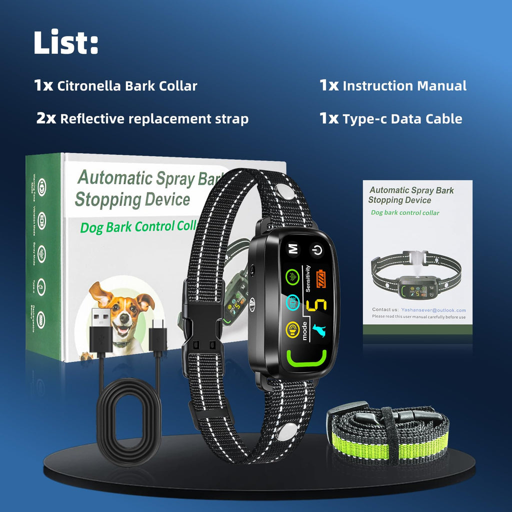 Citronella Bark Collar for Dogs Z4137
