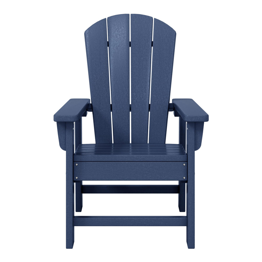 Navy Blue HDPE Adirondack Chair Z961078