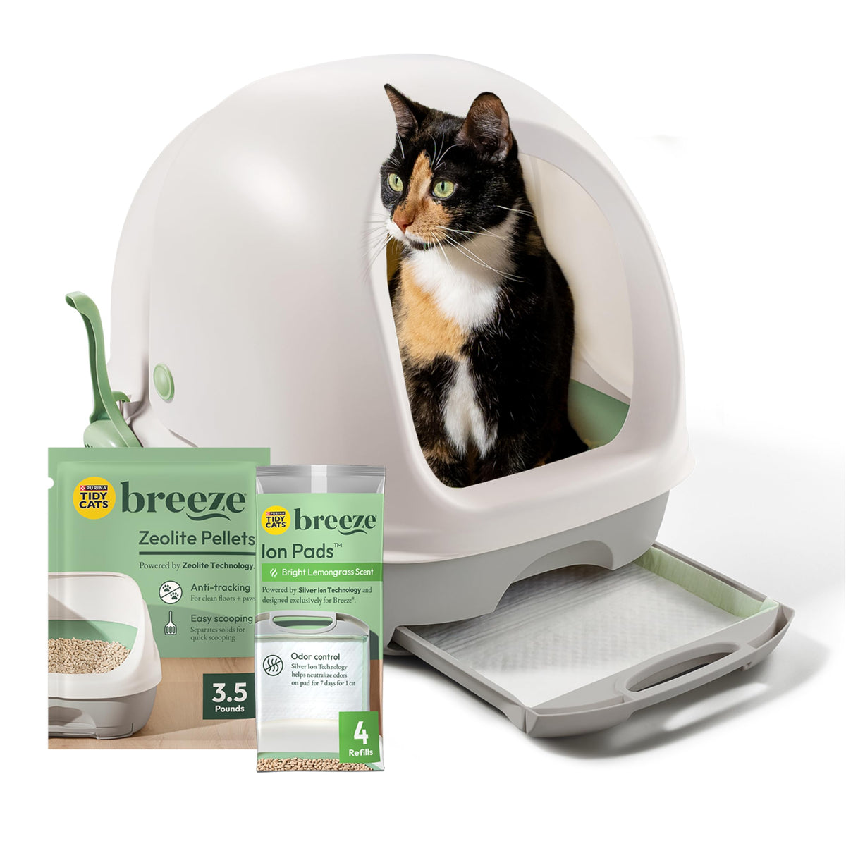 Covered Cat Litter Box D738