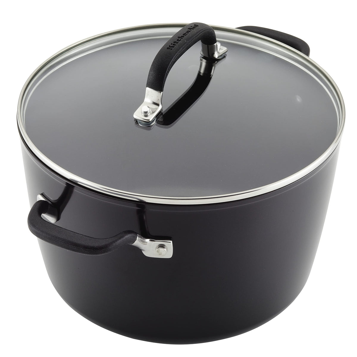 Hard Anodized Nonstick 8-Quart Stock Pot with Lid O76795