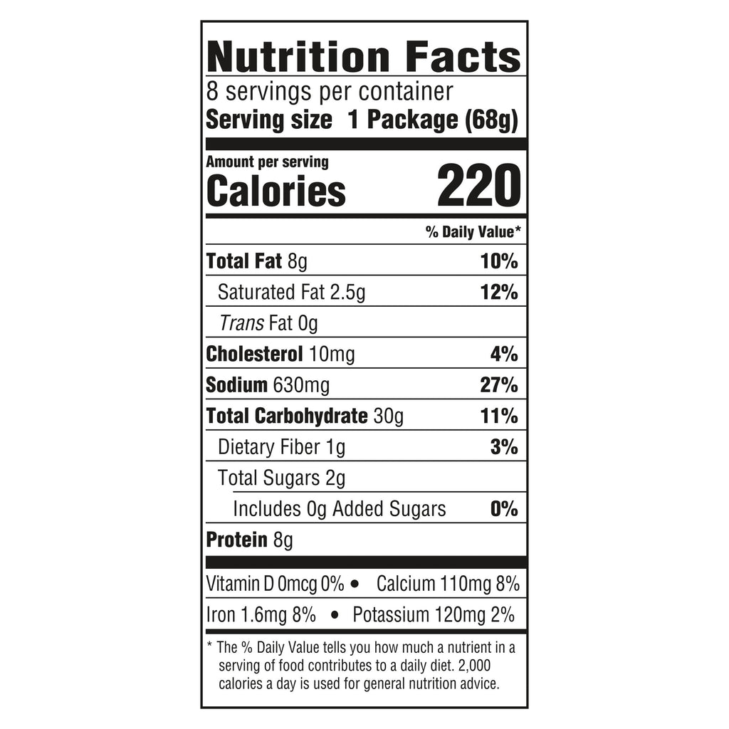 Kraft Mac and Cheese Dinner, 8 Microwaveable Cups, Original, 2.39 oz O187479