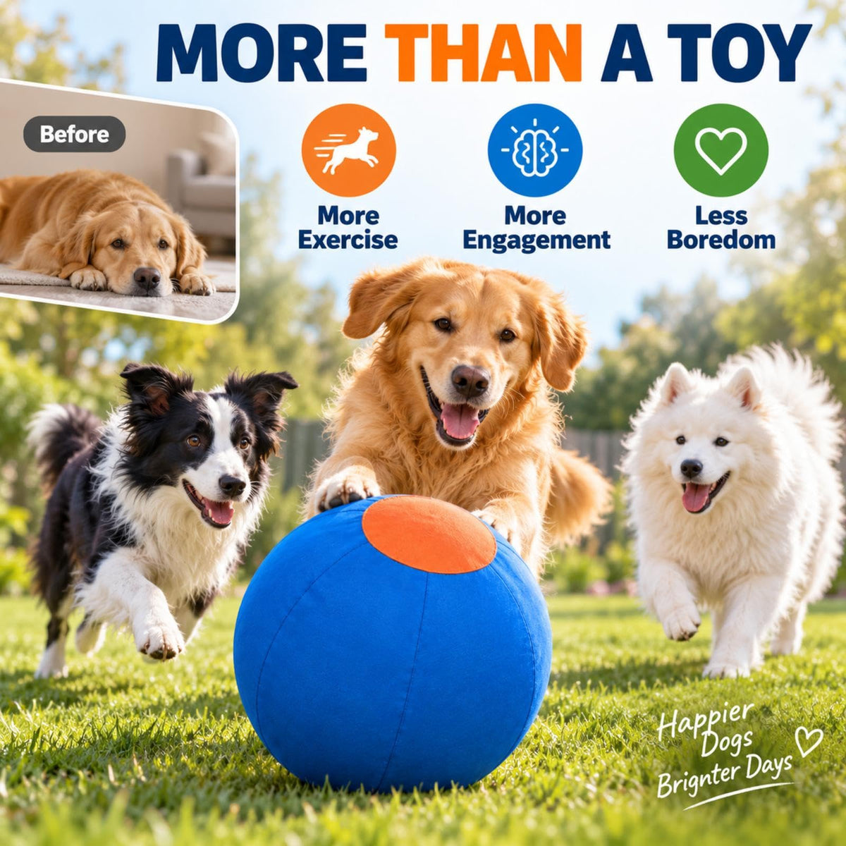 Large Interactive Dog Toy T8156