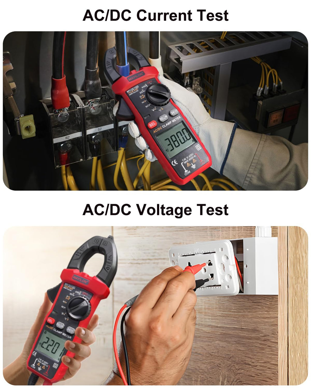 Digital Clamp Meter TRMS 6000 Counts E5796
