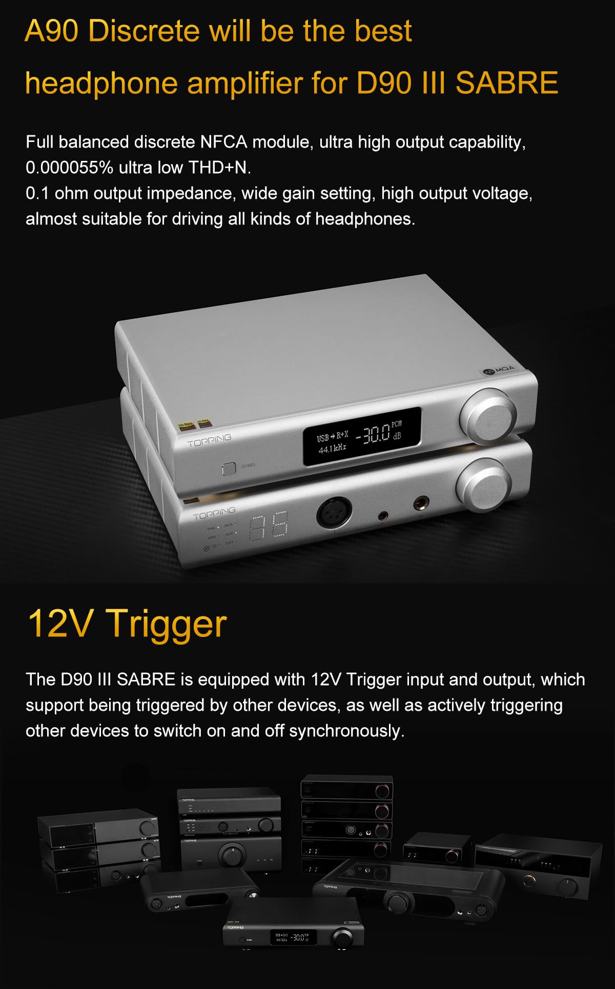 Black Desktop DAC Preamp B1856