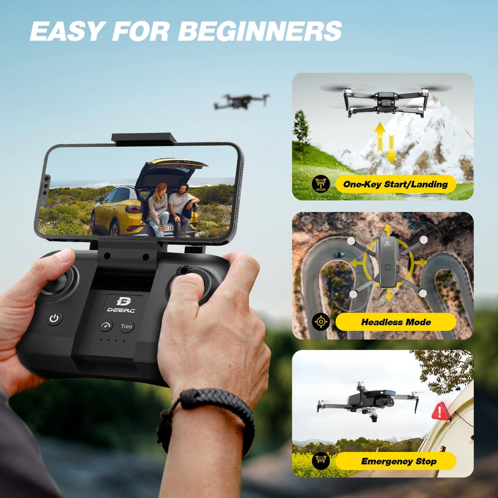 Camera Drone with 2 Batteries X28676