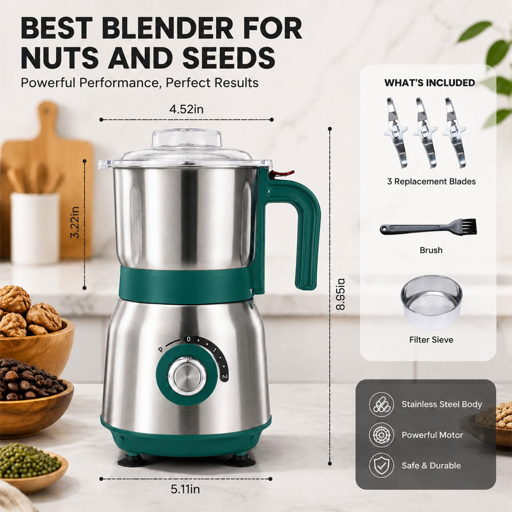 500W Electric Spice and Nut Grinder O3093