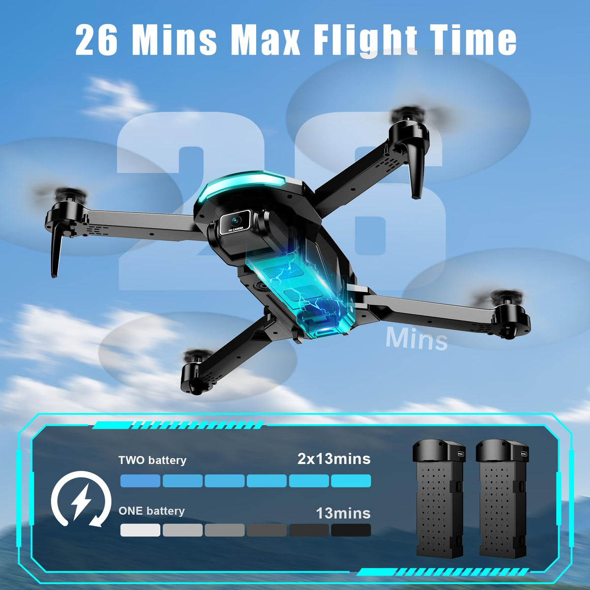 1080P HD Foldable Drone Z577