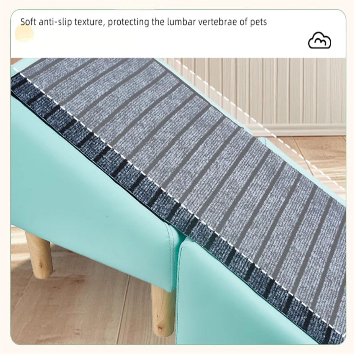 Pet Stairs Small Dog Climbing Ladder Non-Slip A87106