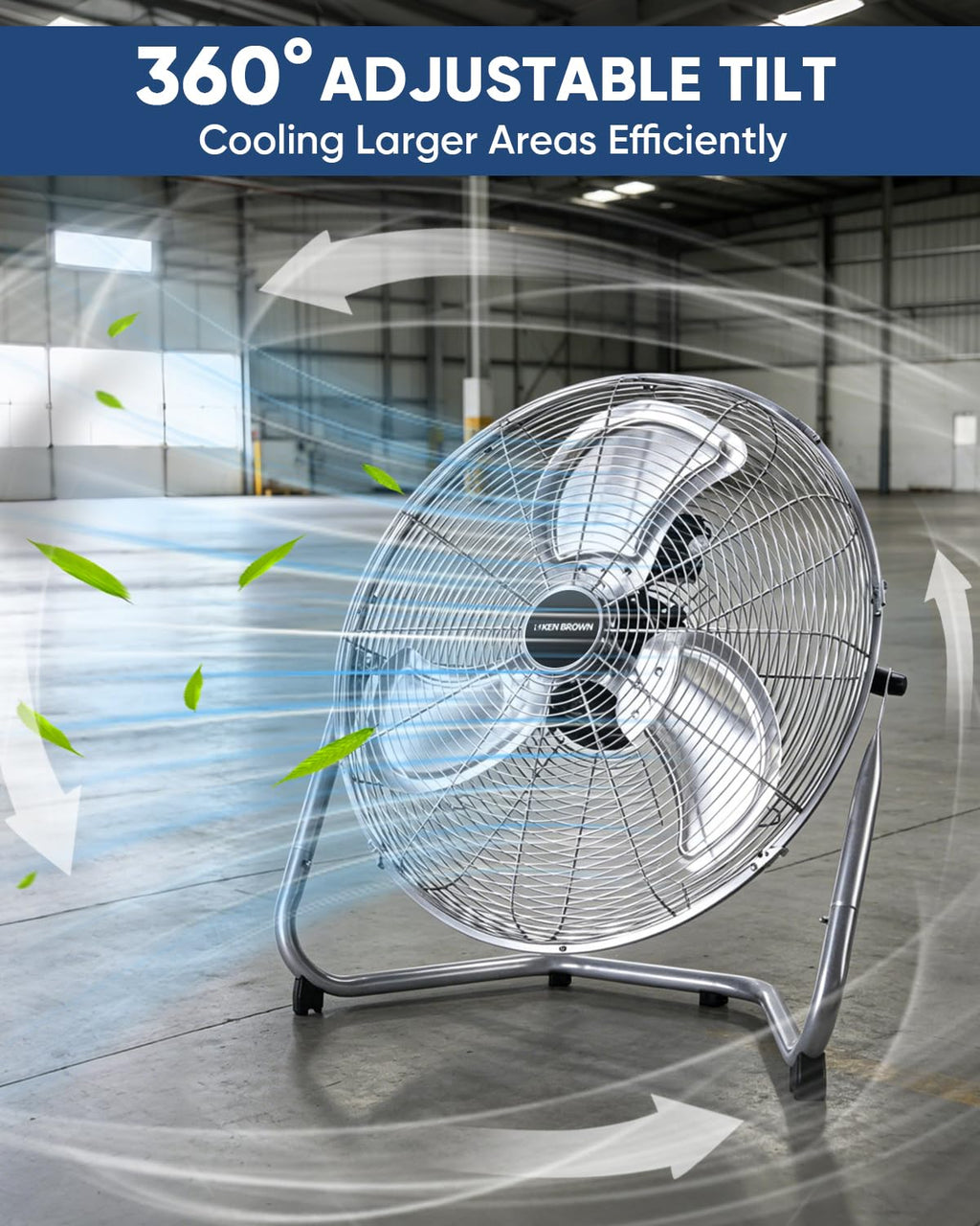 20 Inch 3 Speed Metal Industrial Fan Z61469