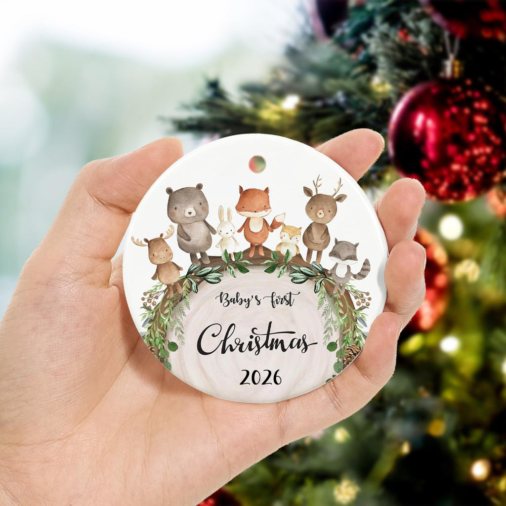 Baby First Christmas Ornament 2026 V17332