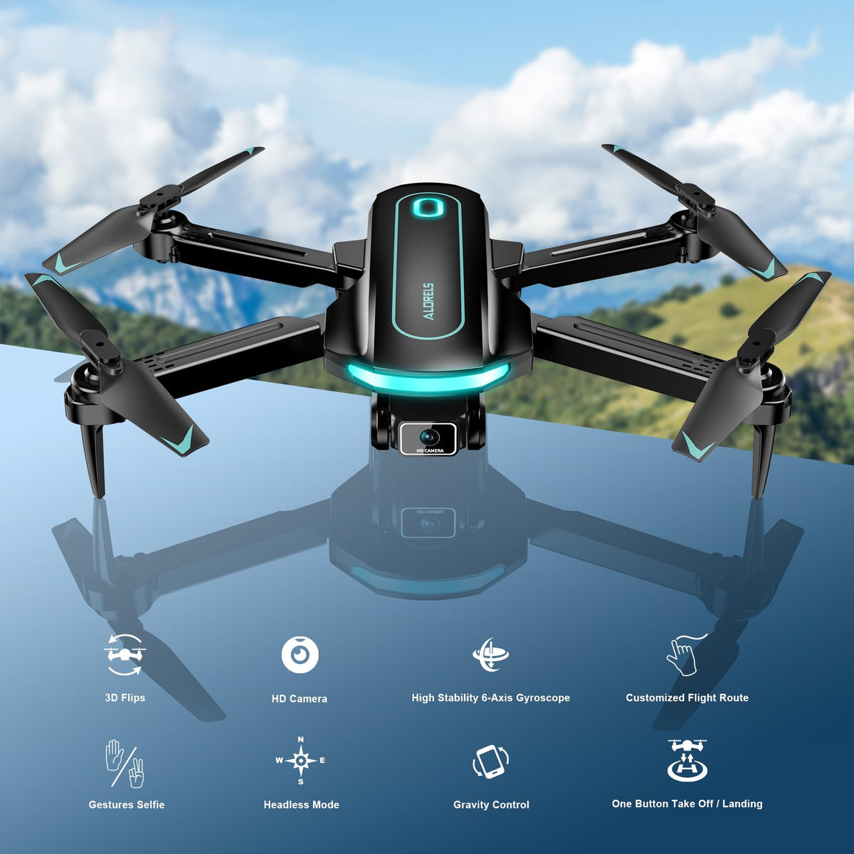 1080P HD Foldable Drone Z577
