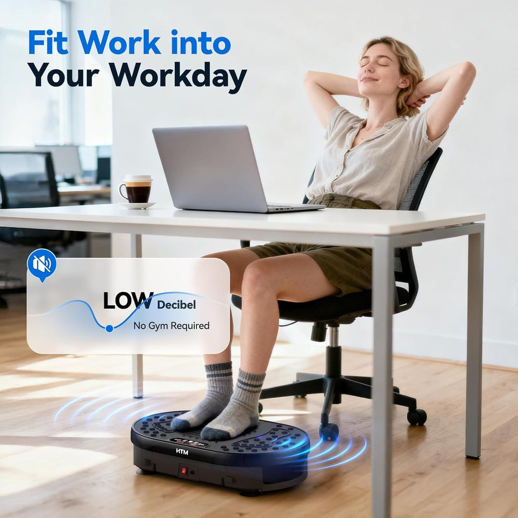 Vibration Plate Exercise Machine with Remote Control C430