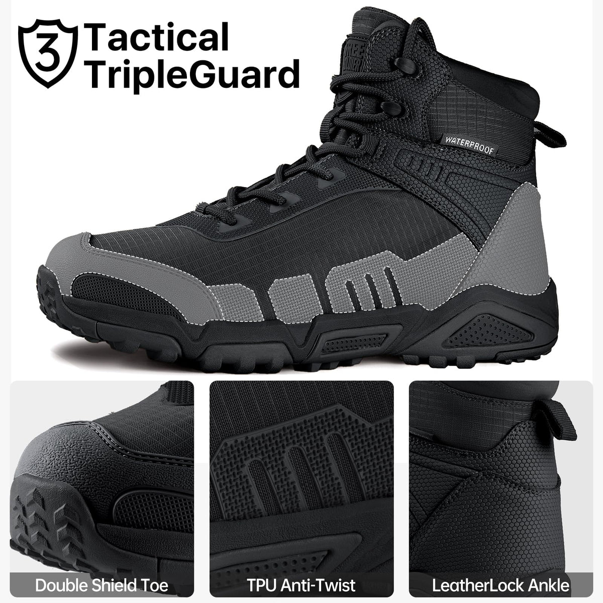 Waterproof Lightweight Tactical Work Boots K538