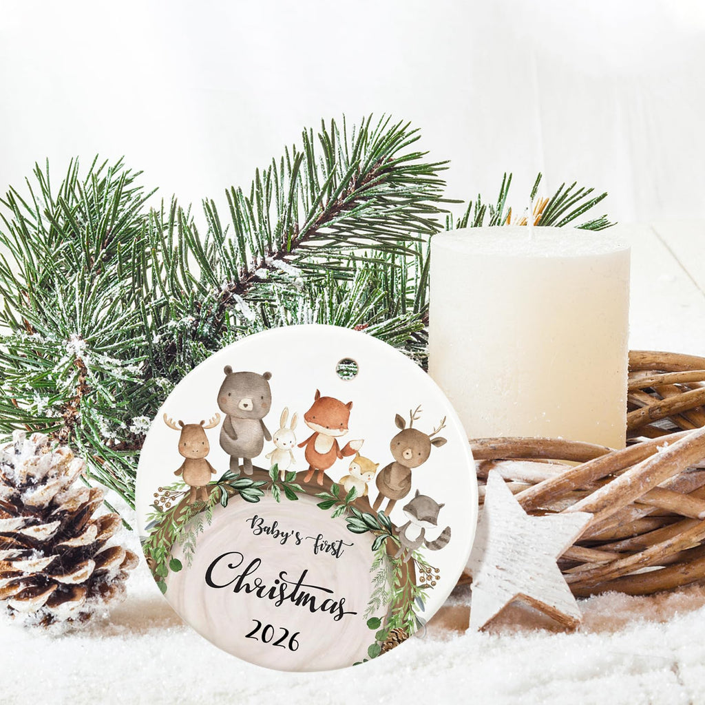 Baby First Christmas Ornament 2026 V17332