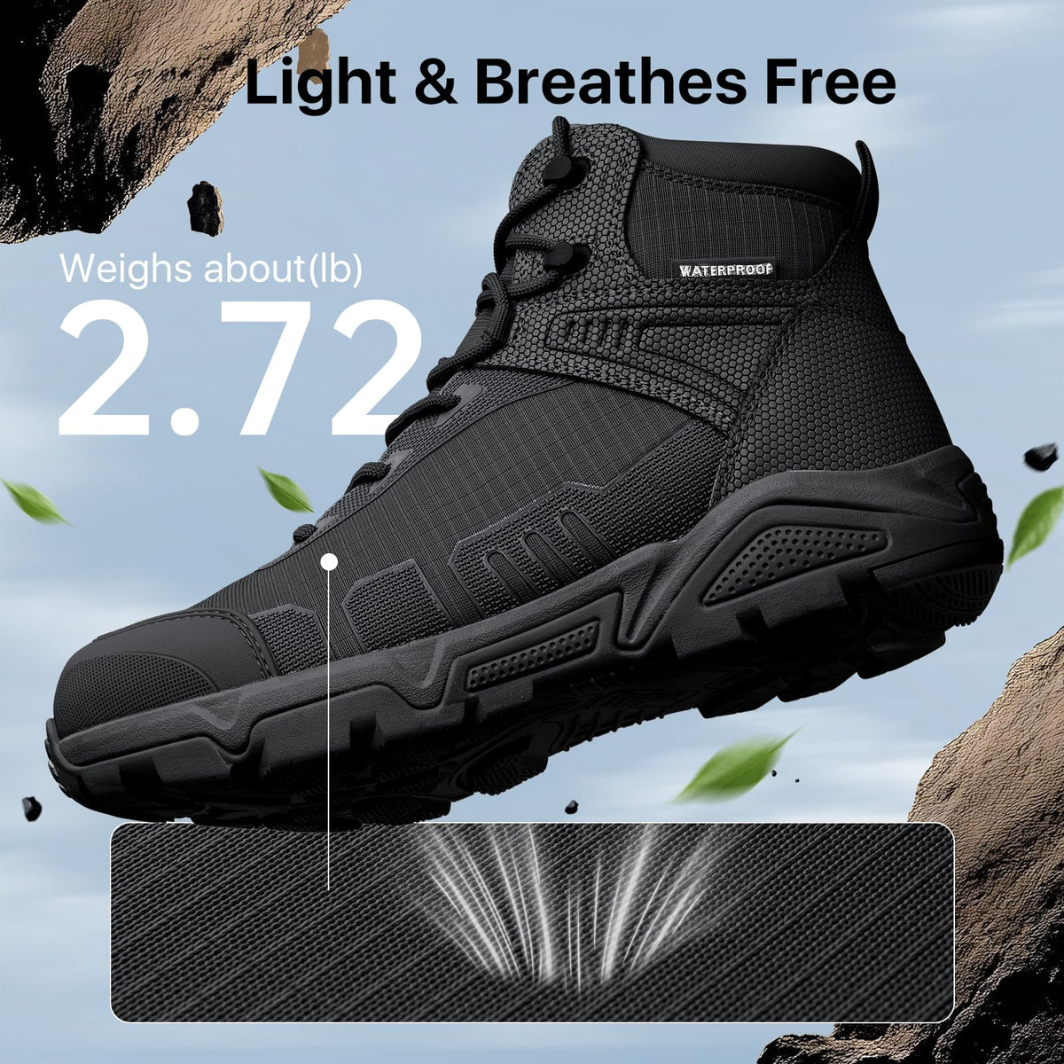 Waterproof Lightweight Tactical Work Boots K538