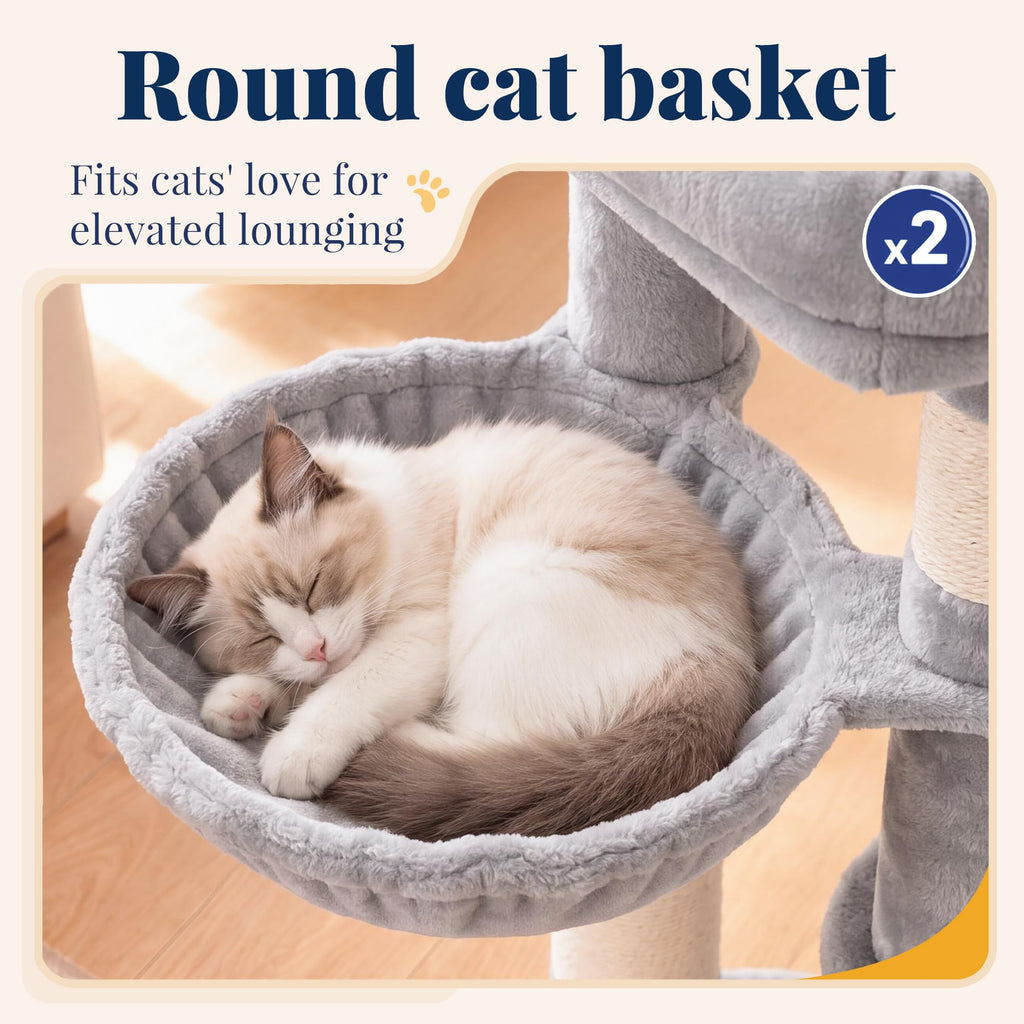 Cat Tree Tower with Extra Large Platform U59906