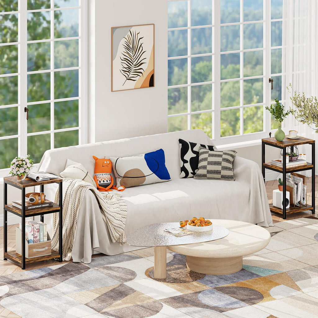 3 Tiers Shelf Side Table Y1541