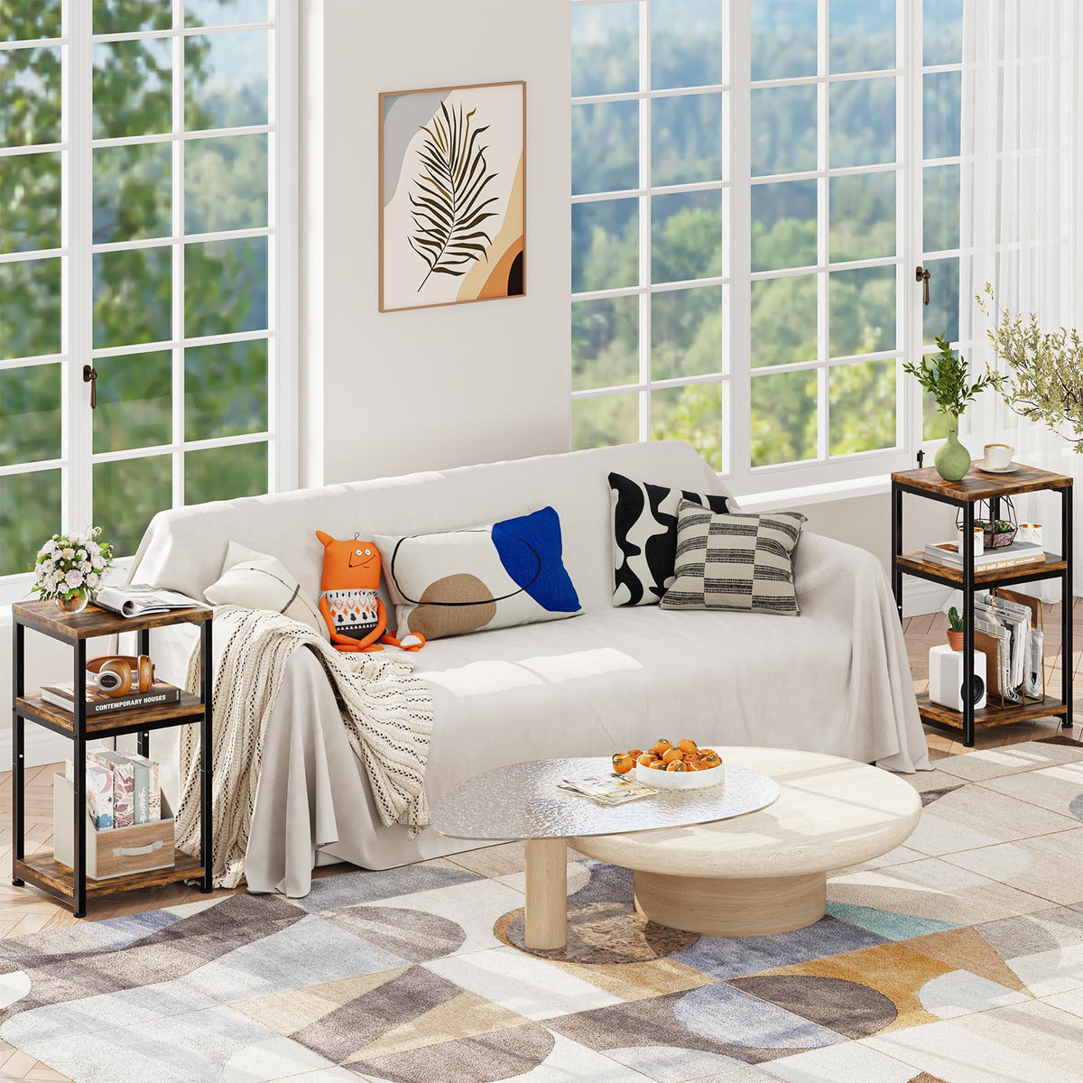 3 Tiers Shelf Side Table Y1541