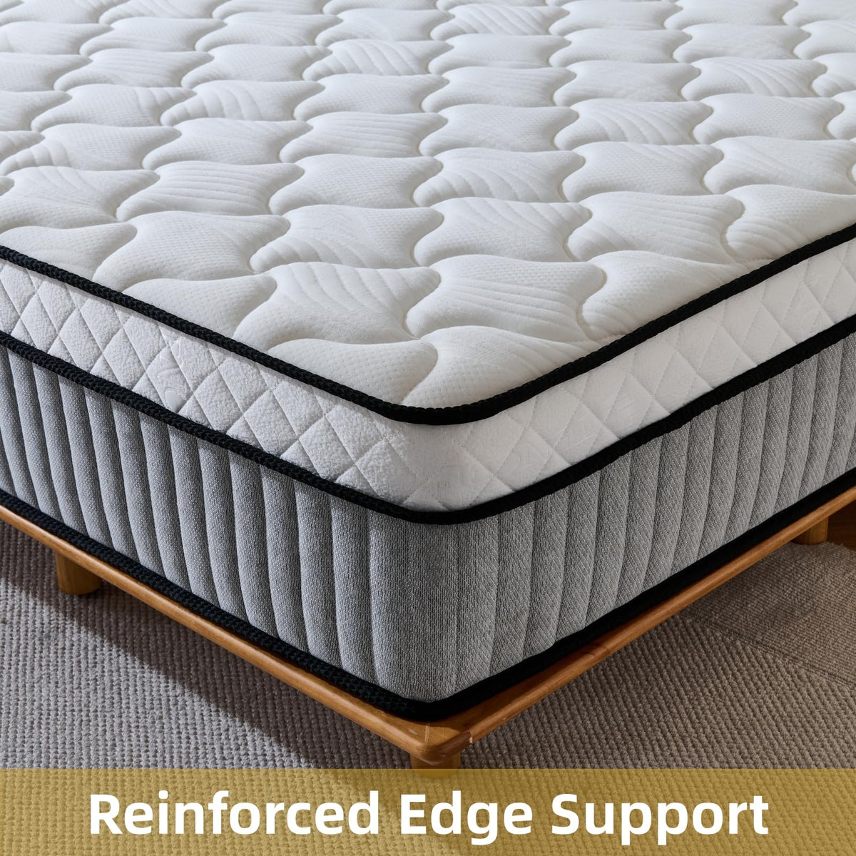Full Size 12 Inch Hybrid Mattress A34738