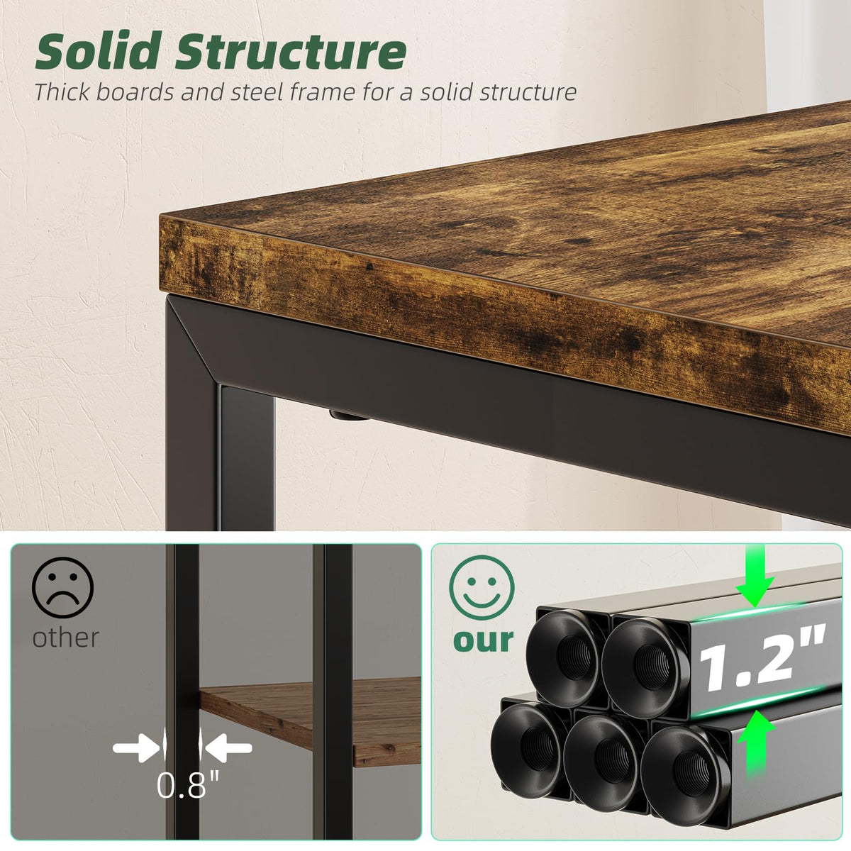 3 Tiers Shelf Side Table Y1541