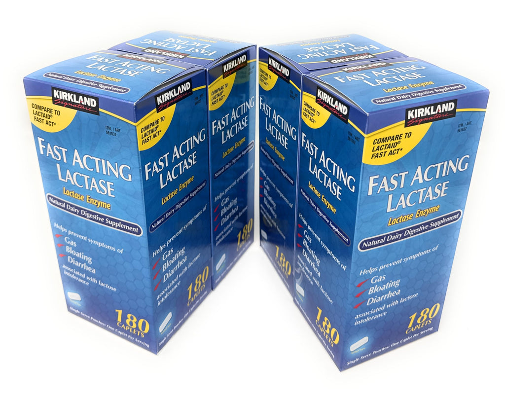 Fast Acting Lactase 720 Caplets 4 Pack L93061