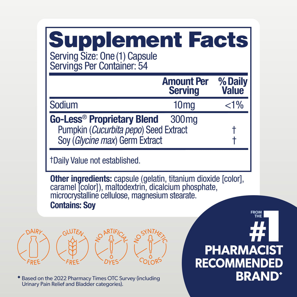 Bladder Control Supplement 52 Ct M6393