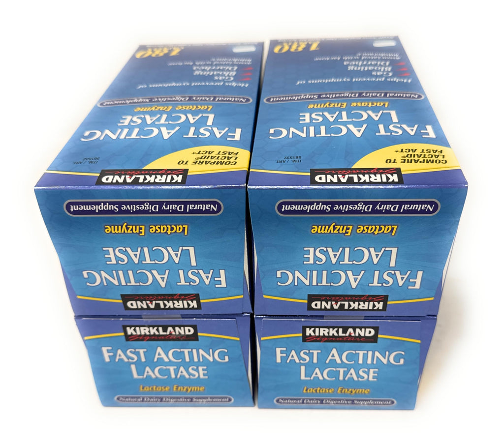 Fast Acting Lactase 720 Caplets 4 Pack L93061