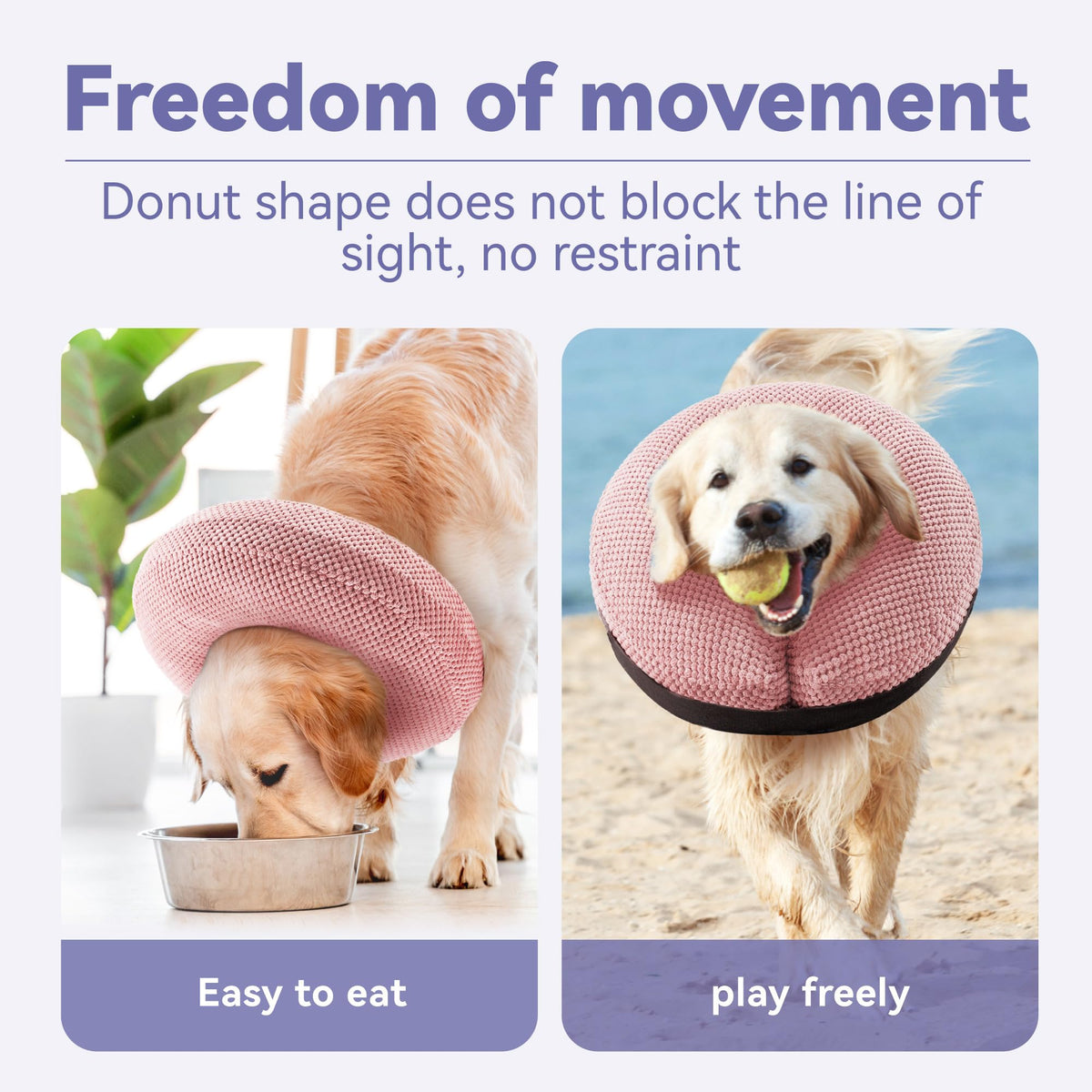 Soft Inflatable Dog Cone Collar U40972