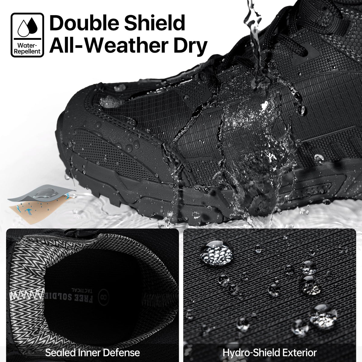 Waterproof Lightweight Tactical Work Boots K538