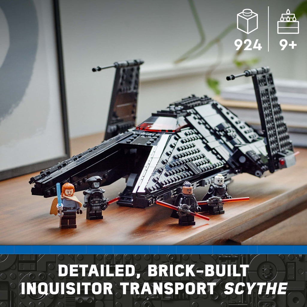 Buildable Toy Starship with Blue and Double-Bladed Red Lightsabers K33021