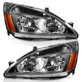 Black Headlight Assembly Left+Right K269
