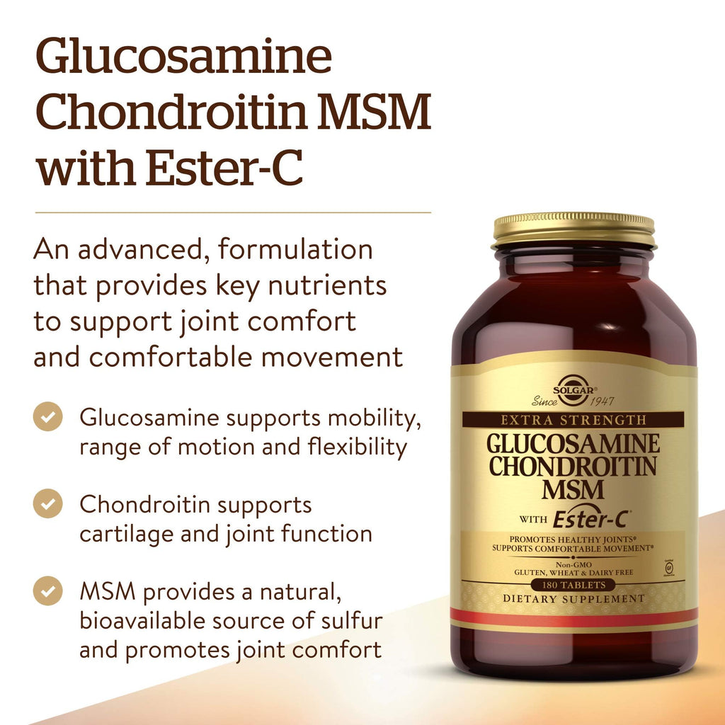 180 Tablets Glucosamine Chondroitin MSM T503
