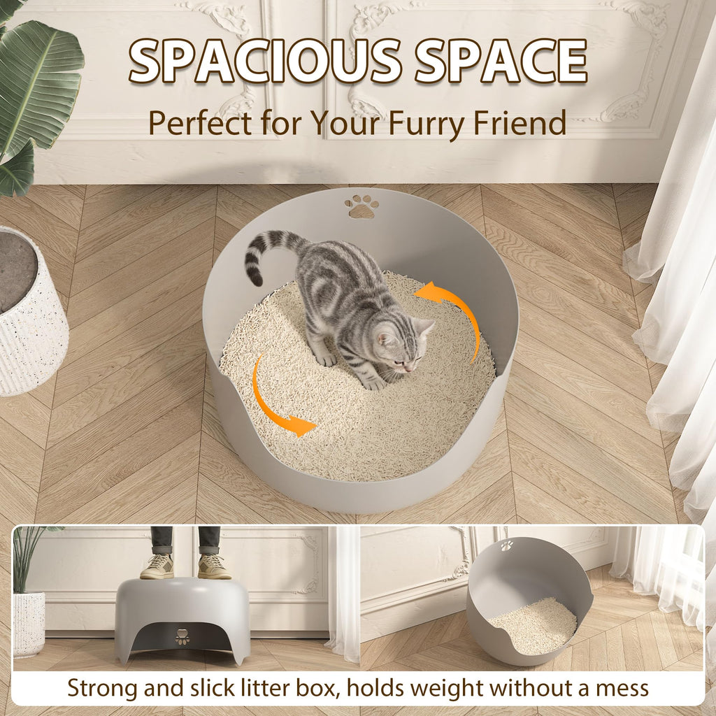 Large Low Entry Plastic Litter Pan I312
