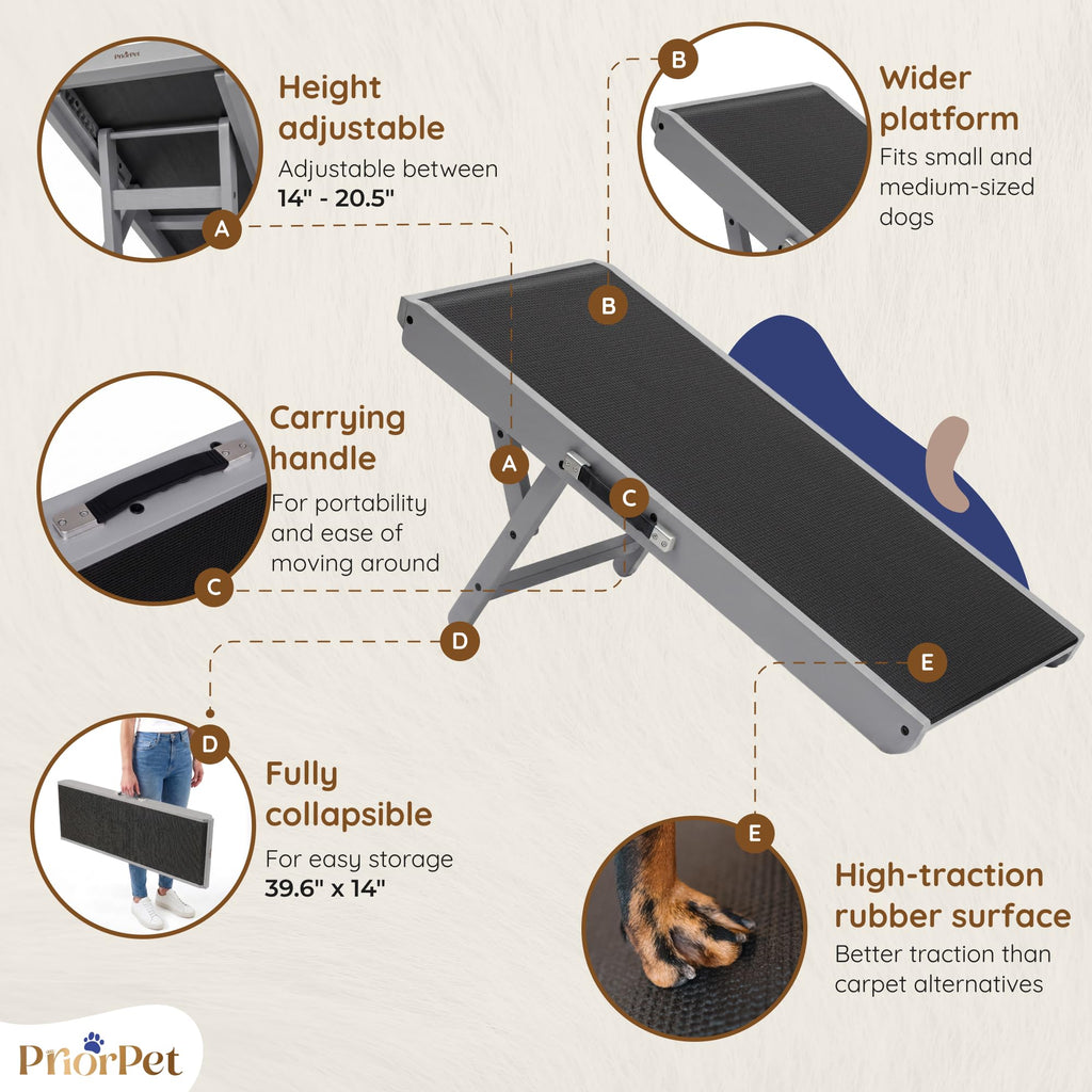 Foldable Wooden Dog Ramp F69295