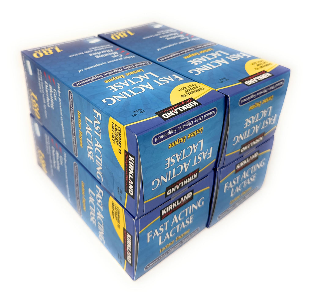 Fast Acting Lactase 720 Caplets 4 Pack L93061