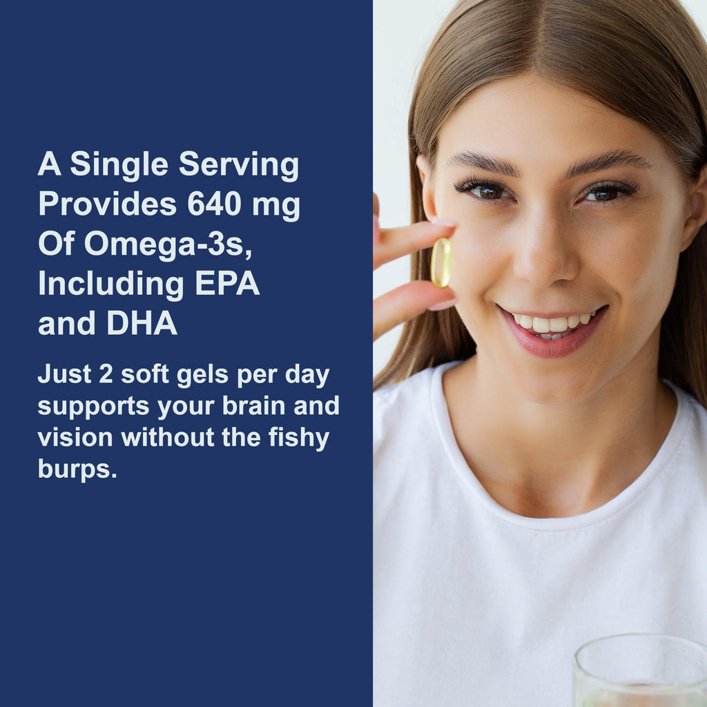 DHA Supplements 500 mg 240 Softgels A86990