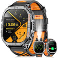 Black GPS Compass AMOLED Smart Watch Q493535