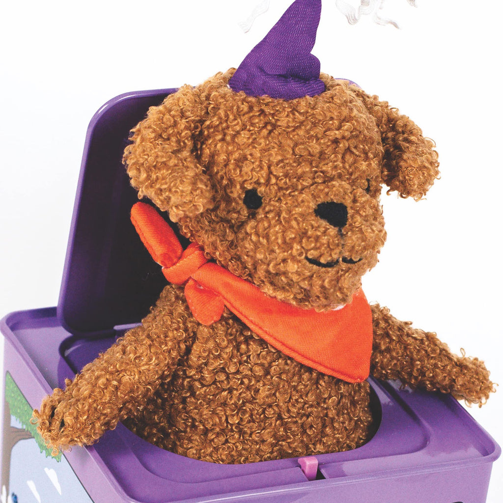 Birthday Puppy Jack-in-the-Box Toy L24339
