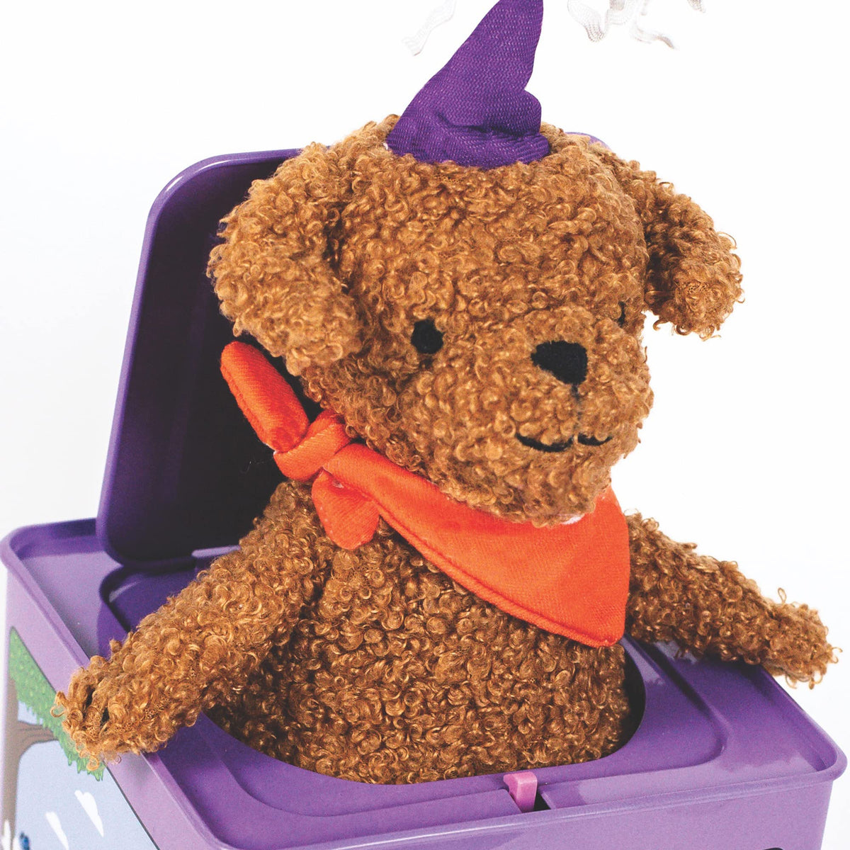 Birthday Puppy Jack-in-the-Box Toy L24339