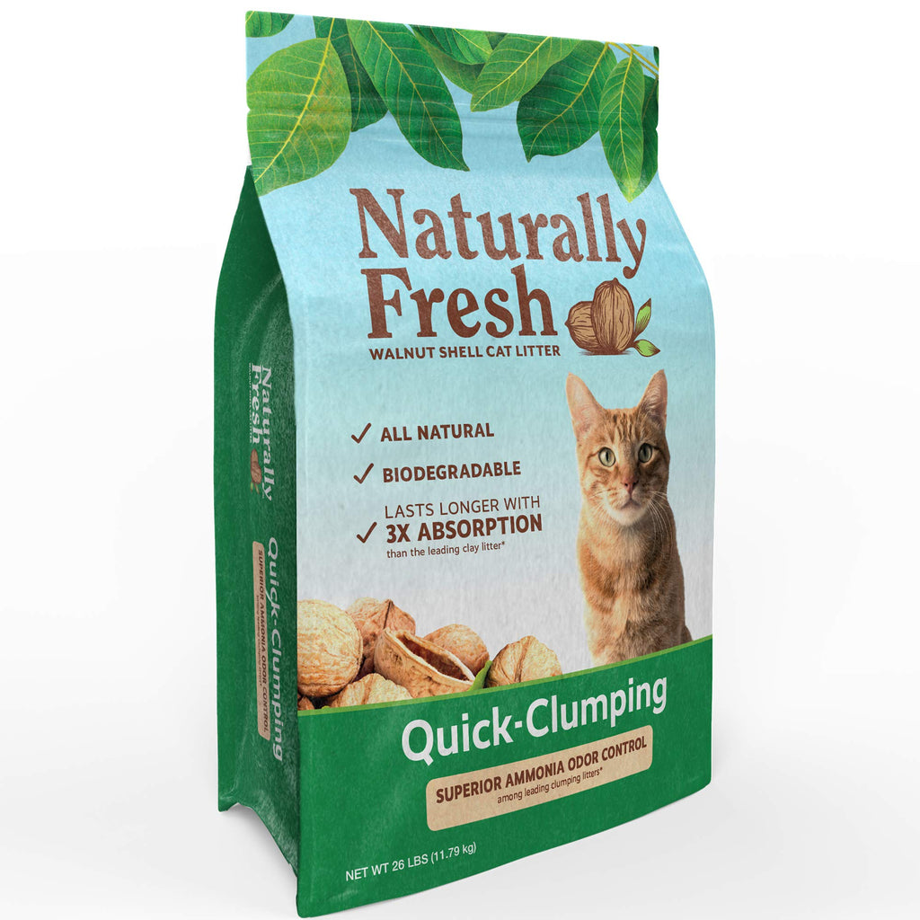 Unscented Walnut Shell Cat Litter 26 Lbs W373147