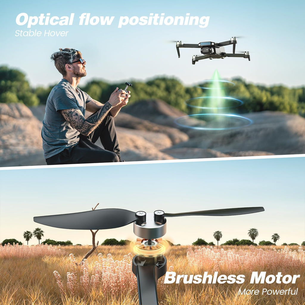 Camera Drone with 2 Batteries X28676