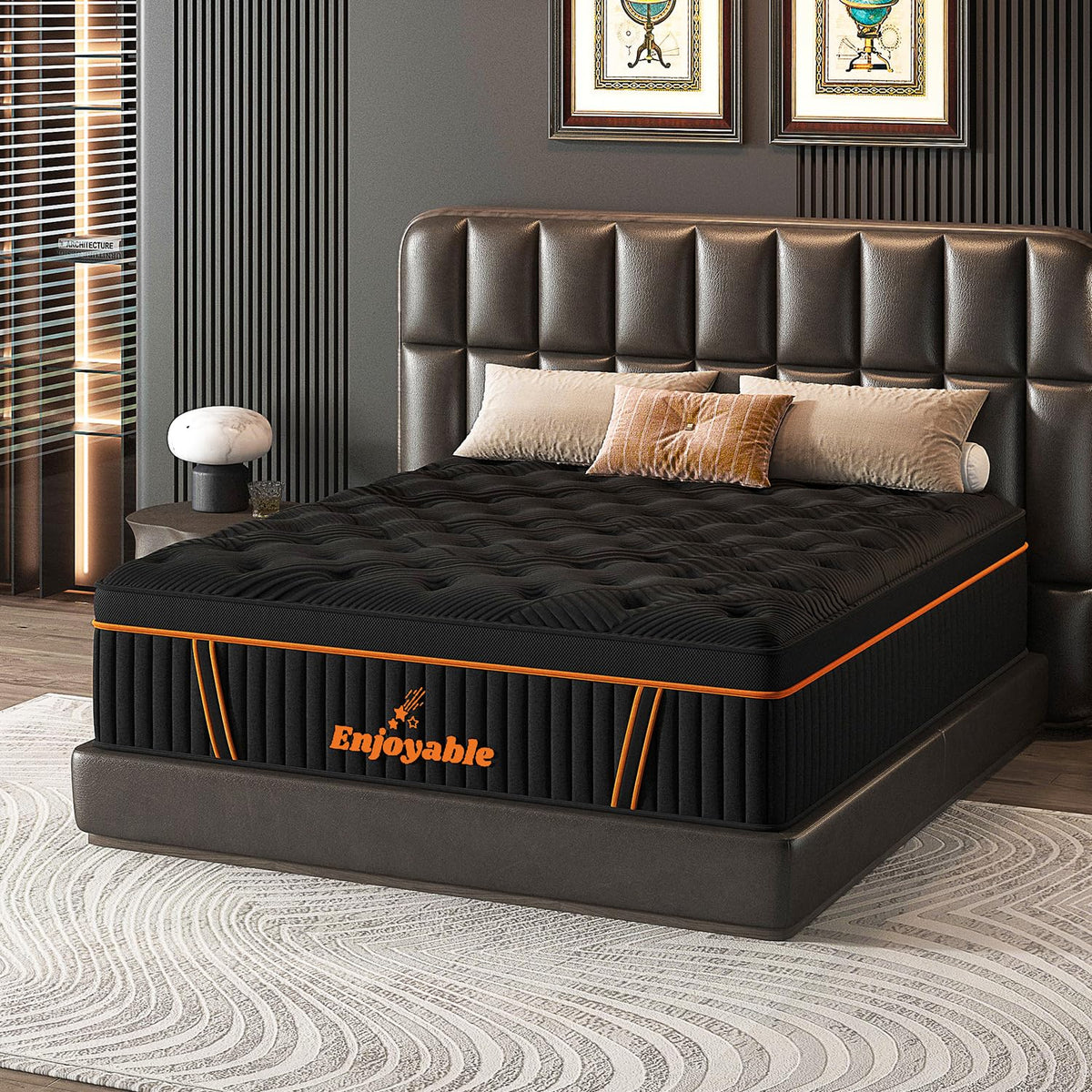 14 Inch Hybrid Full Size Mattress with Memory Foam & Pocket Springs L57664