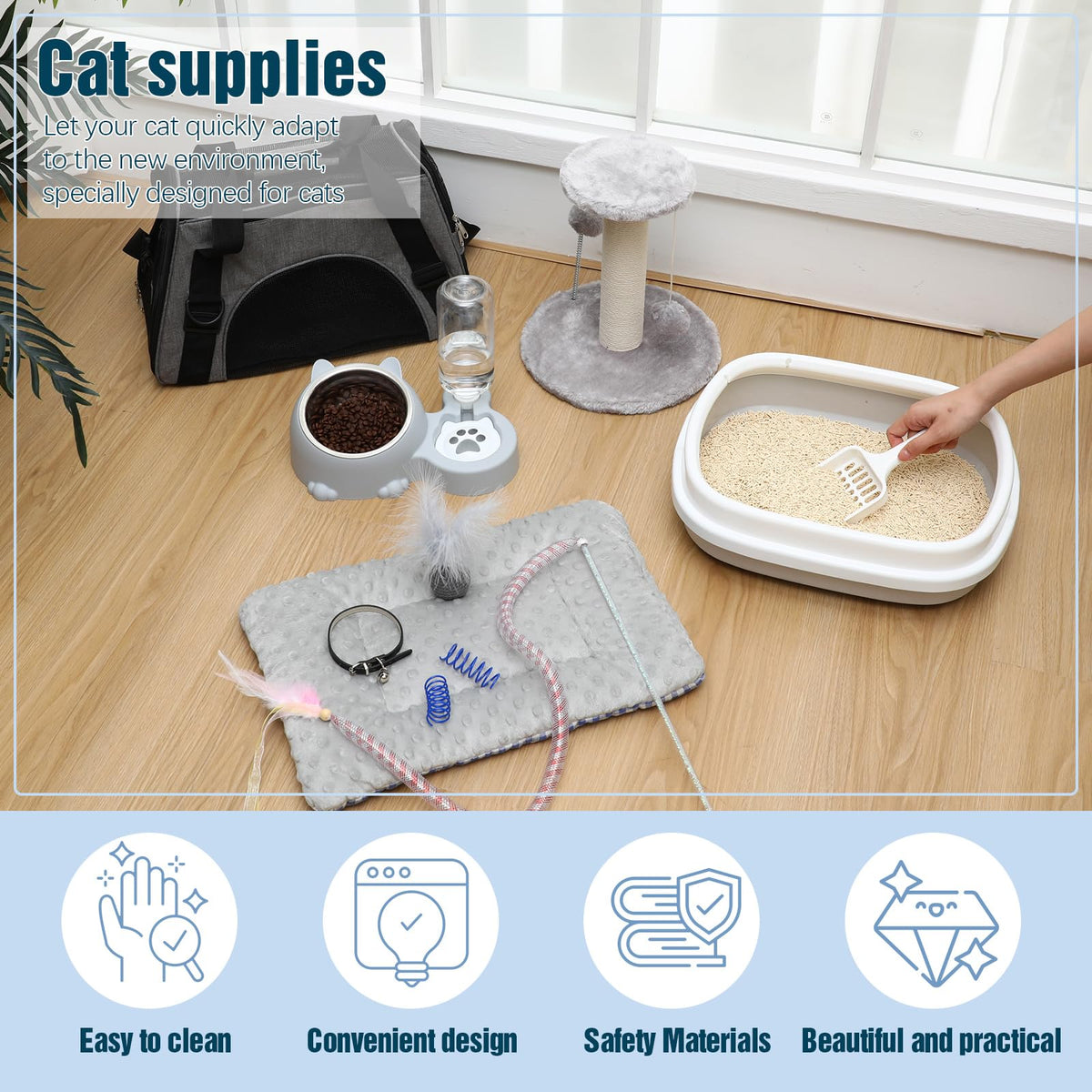10 Pcs Kitten Starter Kit H80393