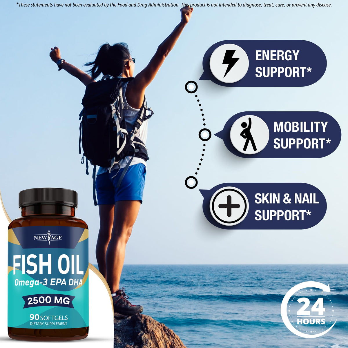 Omega 3 Fish Oil 2500mg Softgels Z418